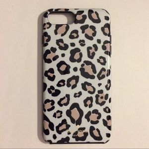 kate spade leopard print cover iPhone 6+, 7+, 8+